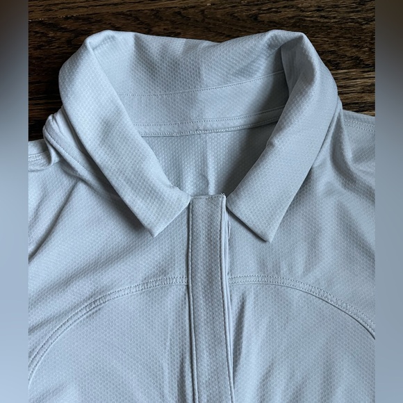 Lululemon Quick Dry Short Sleeve Polo Shirt - Picture 2 of 4